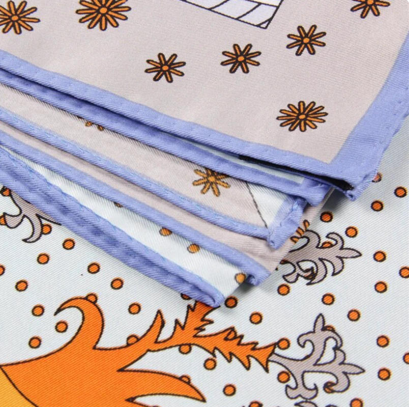 Dior Inspired Silk Scarf