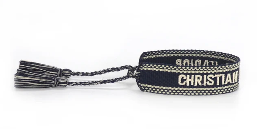 Christian Dior Inspired Handwoven Friendship Bracelet