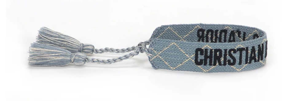 Christian Dior Inspired Handwoven Friendship Bracelet