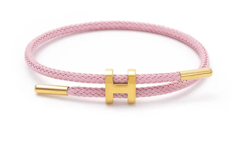 Hermès Inspired Waterproof Adjustable Rope Bracelet