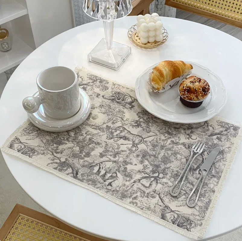 Dior Inspired Dinner Table Mats