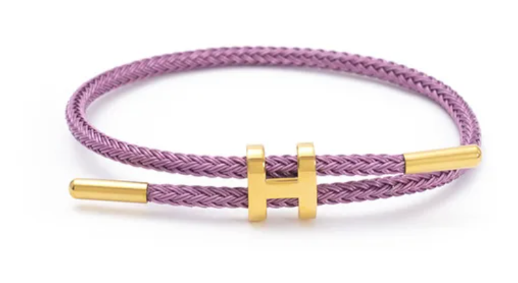 Hermès Inspired Waterproof Adjustable Rope Bracelet