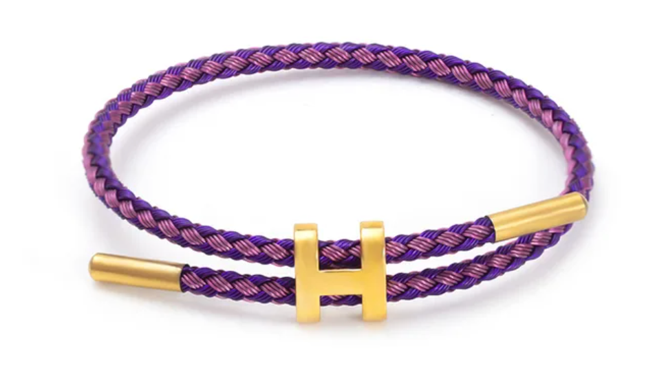 Hermès Inspired Waterproof Adjustable Rope Bracelet