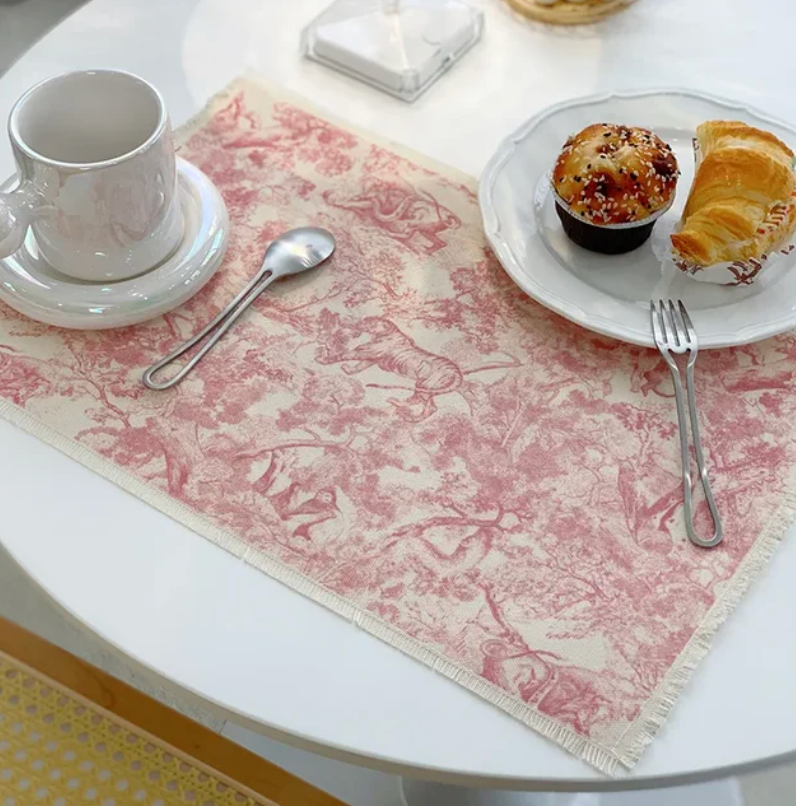 Dior Inspired Dinner Table Mats