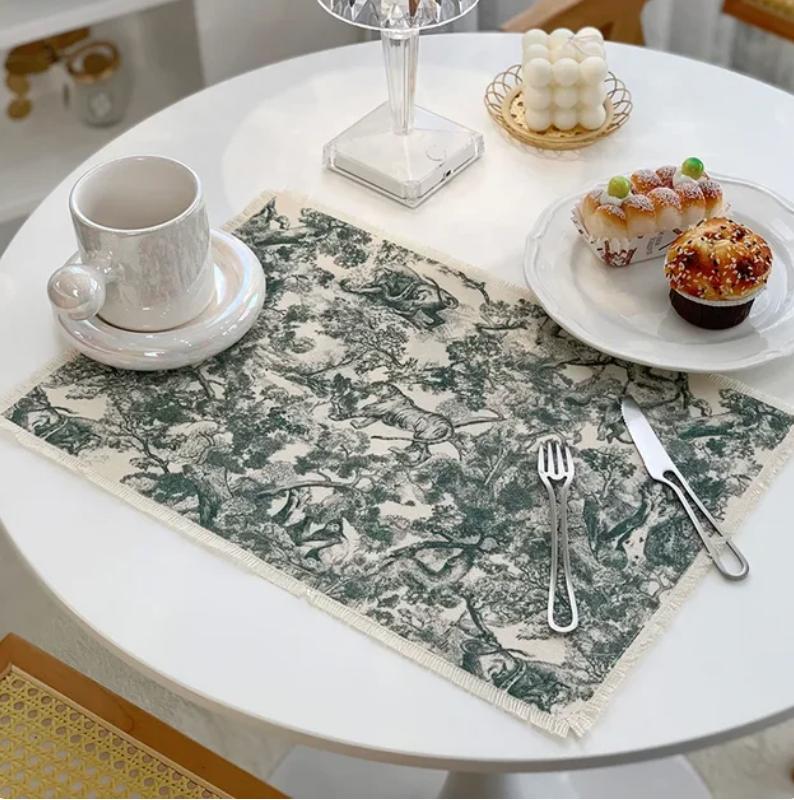 Dior Inspired Dinner Table Mats